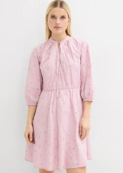 Clearance Vestido corto de algodón puro Mujer Vestidos|Novedades