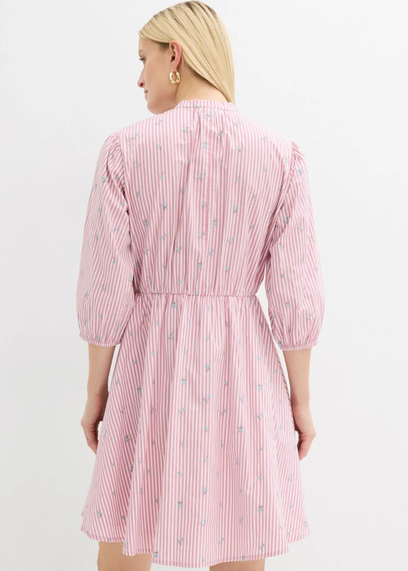 Clearance Vestido corto de algodón puro Mujer Vestidos|Novedades