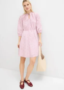 Clearance Vestido corto de algodón puro Mujer Vestidos|Novedades