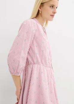 Clearance Vestido corto de algodón puro Mujer Vestidos|Novedades