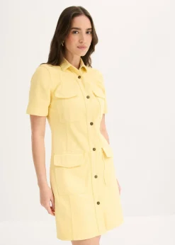 Best Vestido corto de algodón puro Mujer Vestidos|Novedades