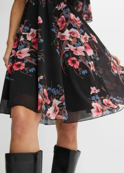 Outlet Vestido corto de malla Mujer Vestidos