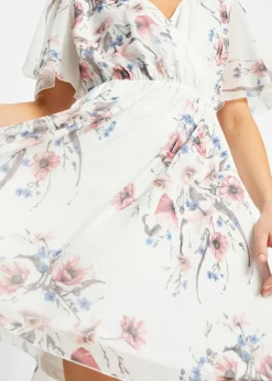 Outlet Vestido corto de malla Mujer Vestidos