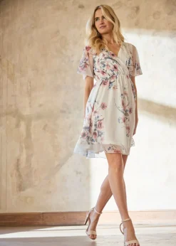 Outlet Vestido corto de malla Mujer Vestidos