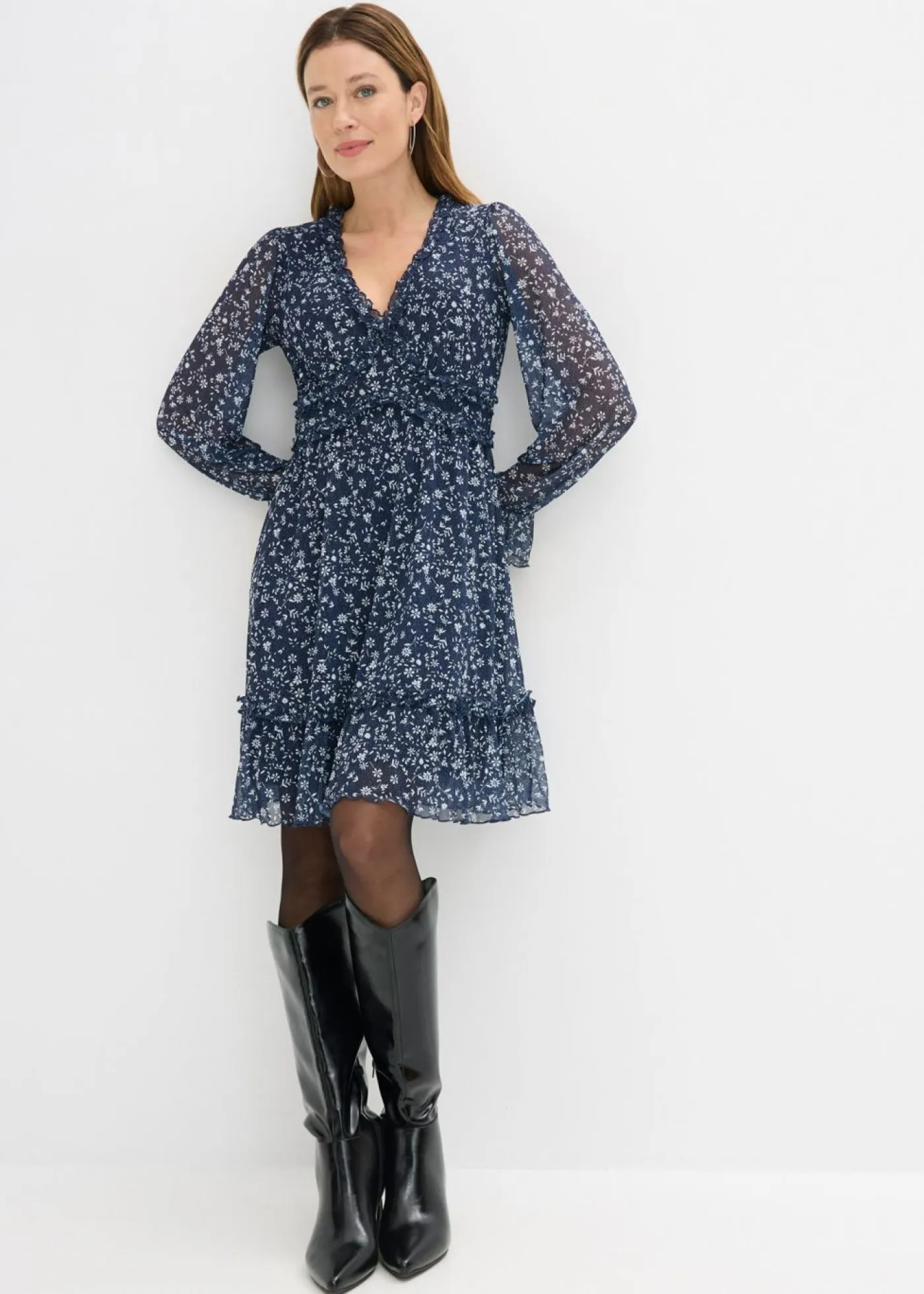 Best Vestido corto de malla fina Mujer Vestidos