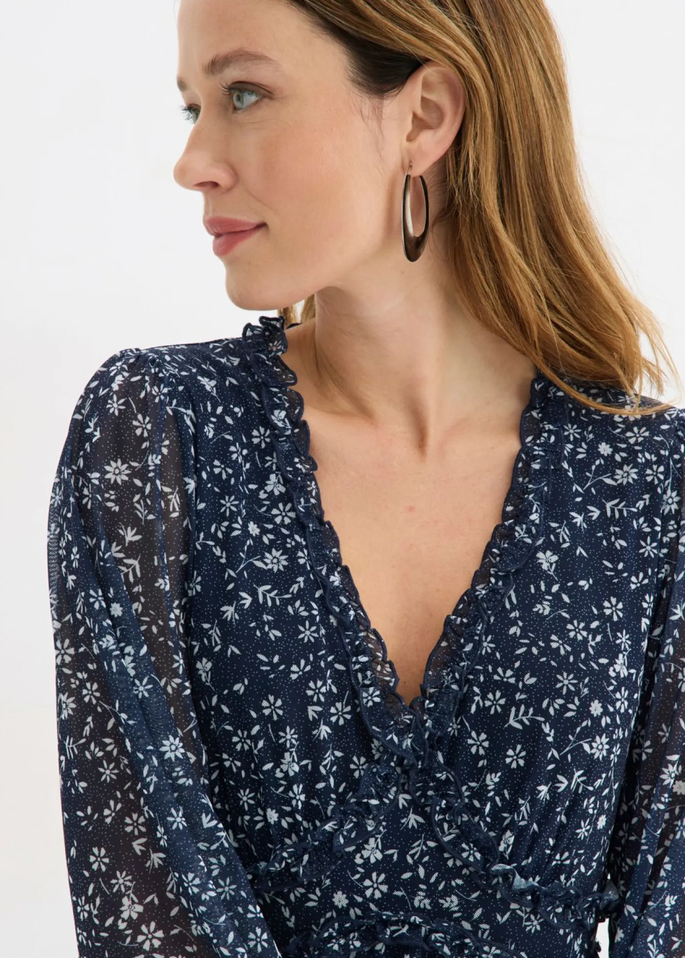 Best Vestido corto de malla fina Mujer Vestidos