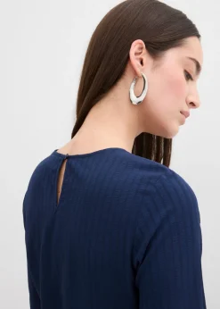 Vestido corto de material estructurado Mujer Esenciales|Vestidos