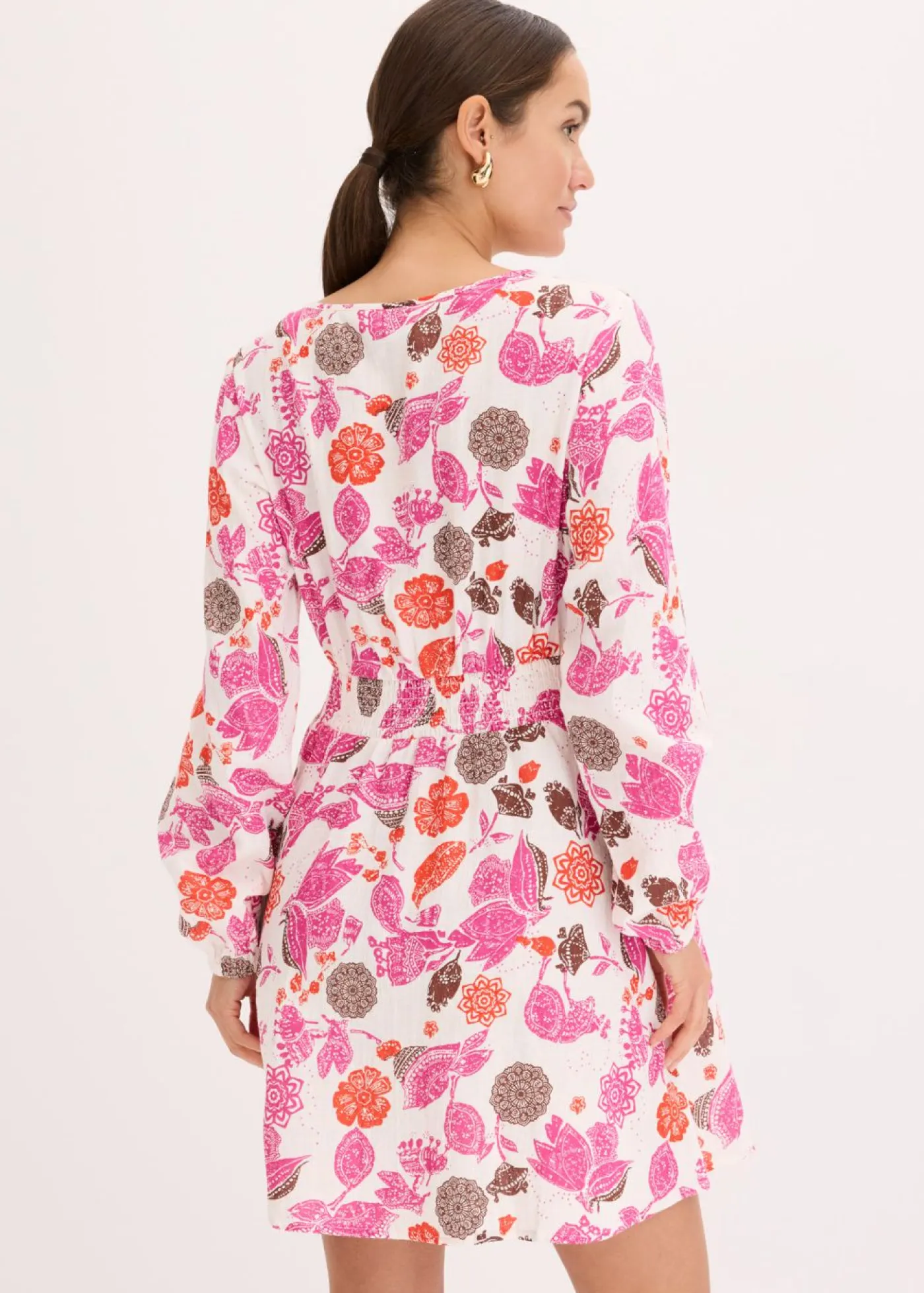 Online Vestido corto de muselina Mujer Vestidos