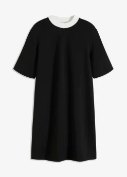 Best Vestido corto de neopreno con cuello alto Mujer Esenciales|Vestidos