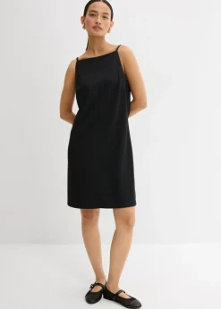 Best Vestido corto de neopreno fluido Mujer Esenciales|Vestidos