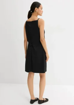 Best Vestido corto de neopreno fluido Mujer Esenciales|Vestidos