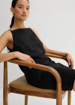 Best Vestido corto de neopreno fluido Mujer Esenciales|Vestidos