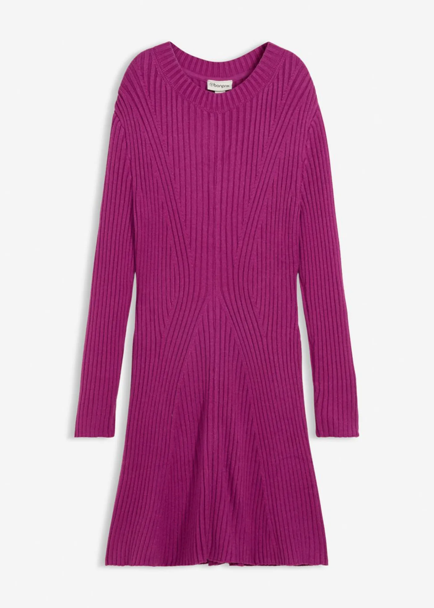 Outlet Vestido corto de punto de suave mezcla de viscosa Mujer Vestidos|Ropa De Punto