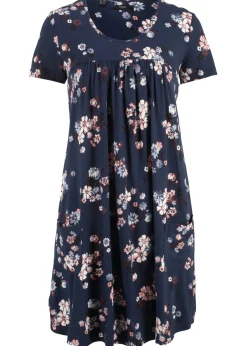 New Vestido corto de punto de suave mezcla de viscosa Mujer Vestidos