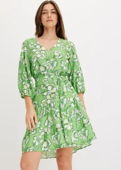 Hot Vestido corto de suave mezcla de viscosa Mujer Vestidos