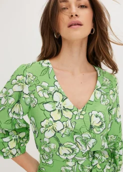 Hot Vestido corto de suave mezcla de viscosa Mujer Vestidos