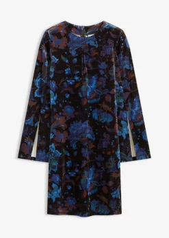 Sale Vestido corto de terciopelo fluido Mujer Vestidos