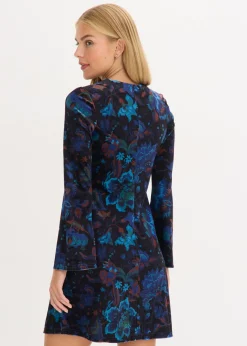 Sale Vestido corto de terciopelo fluido Mujer Vestidos