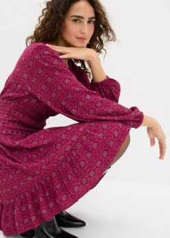 Best Vestido corto de viscosa fluida Mujer Vestidos