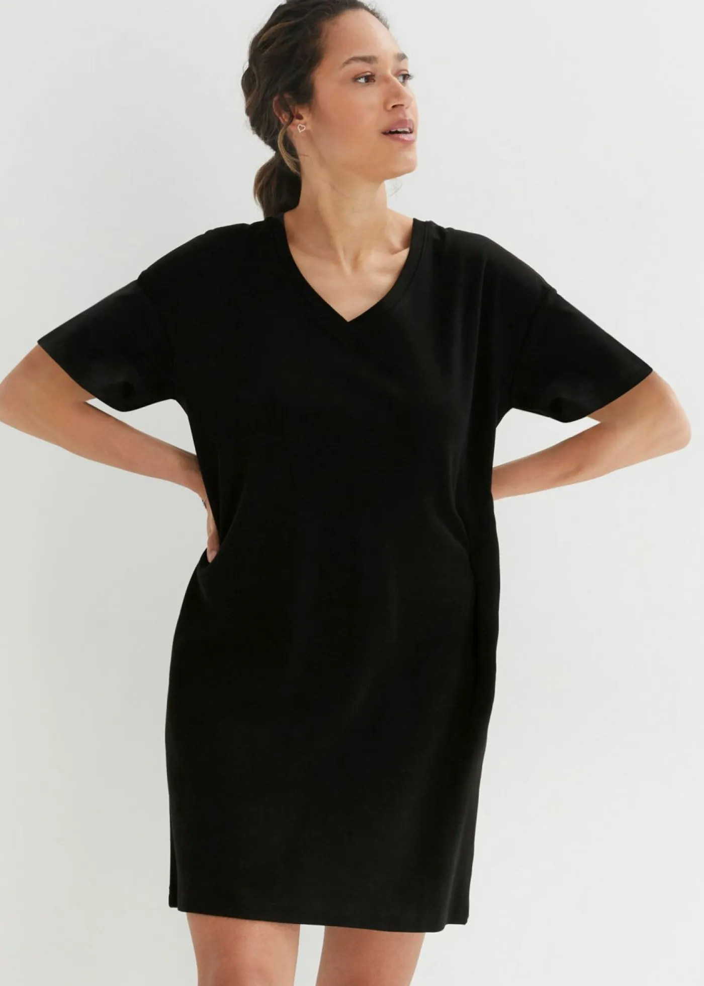 Clearance Vestido de algodón Mujer Básicos|Vestidos