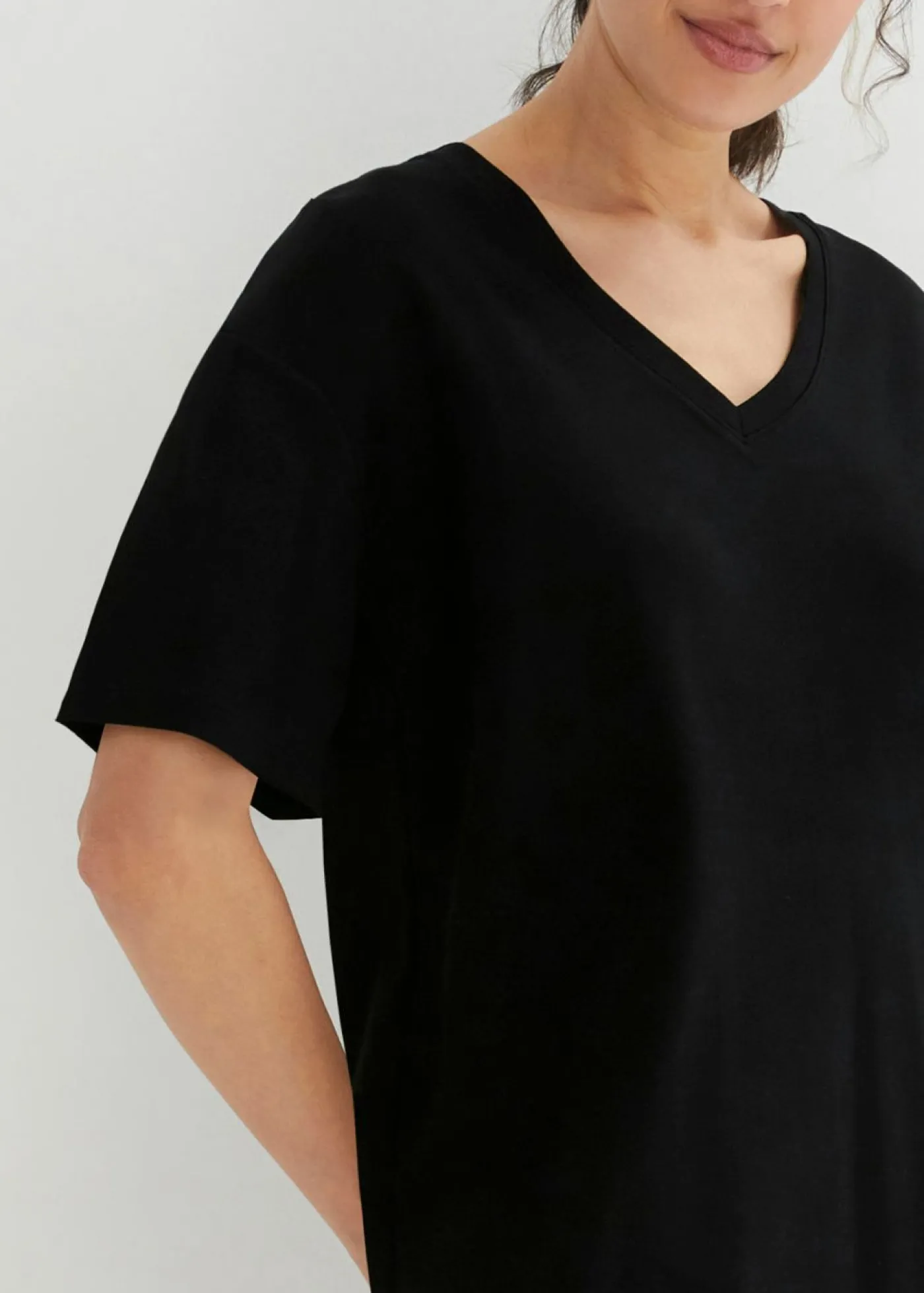 Clearance Vestido de algodón Mujer Básicos|Vestidos