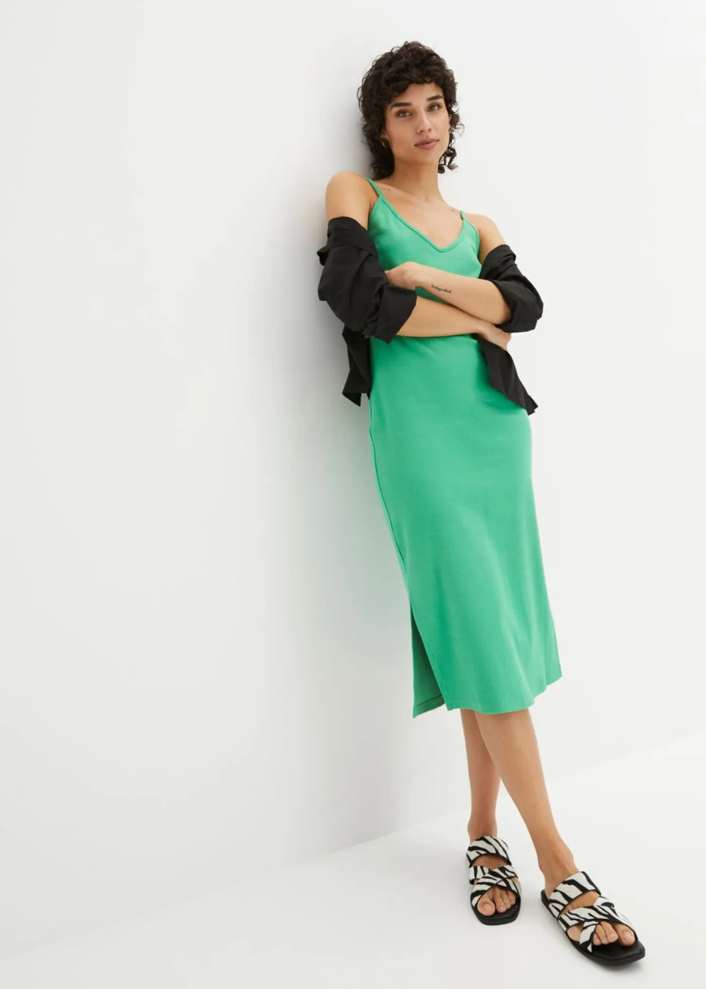 New Vestido de algodón Mujer Vestidos