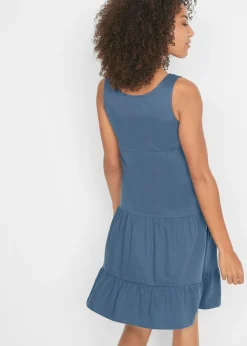 Clearance Vestido de algodón corto Mujer Vestidos