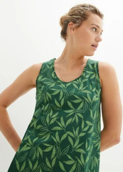 Clearance Vestido de algodón de estilo túnica Mujer Vestidos