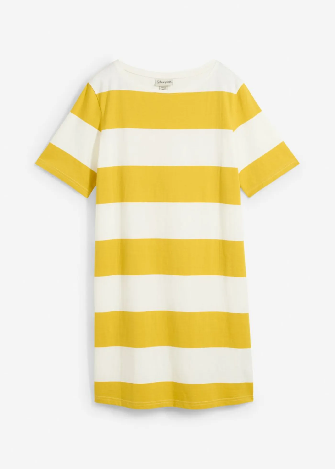 Discount Vestido de algodón orgánico puro con corte boxy Mujer Básicos|Vestidos