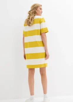 Discount Vestido de algodón orgánico puro con corte boxy Mujer Básicos|Vestidos