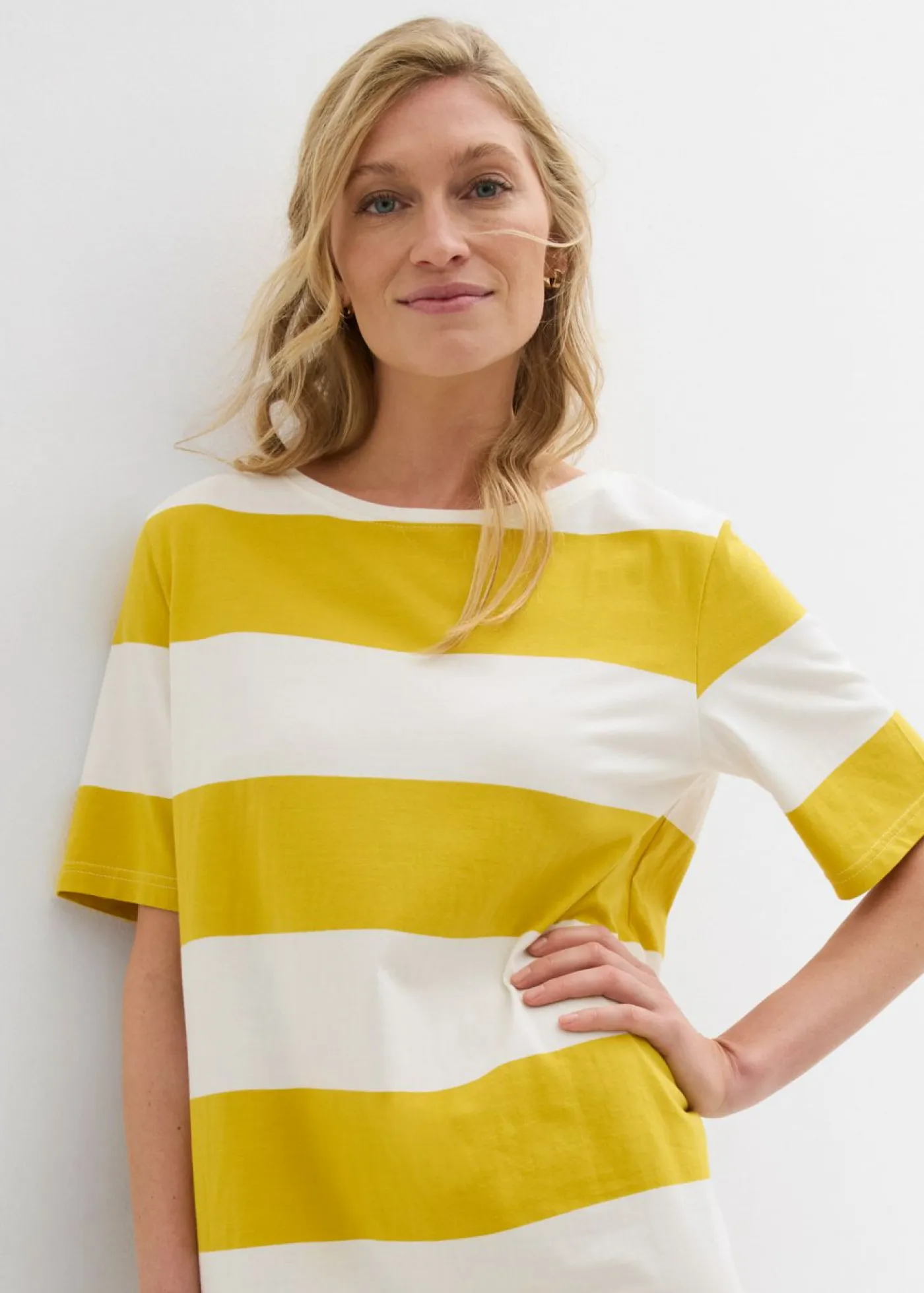 Discount Vestido de algodón orgánico puro con corte boxy Mujer Básicos|Vestidos