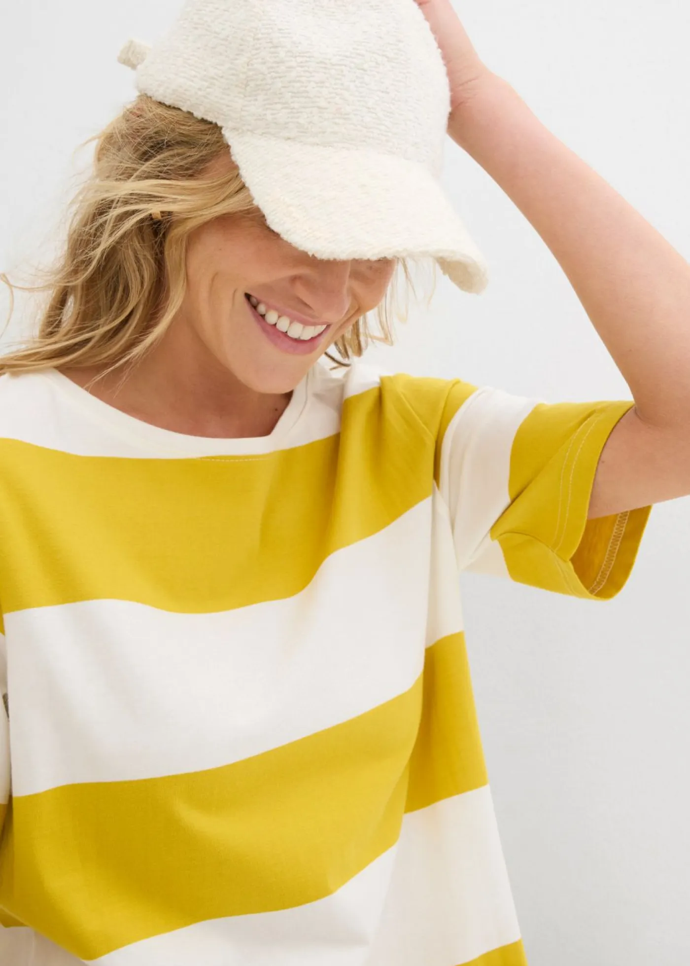 Discount Vestido de algodón orgánico puro con corte boxy Mujer Básicos|Vestidos