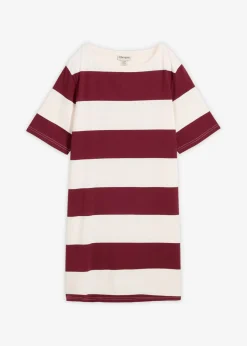 Sale Vestido de algodón orgánico puro con corte boxy Mujer Básicos|Vestidos