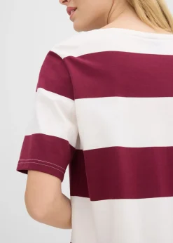 Sale Vestido de algodón orgánico puro con corte boxy Mujer Básicos|Vestidos