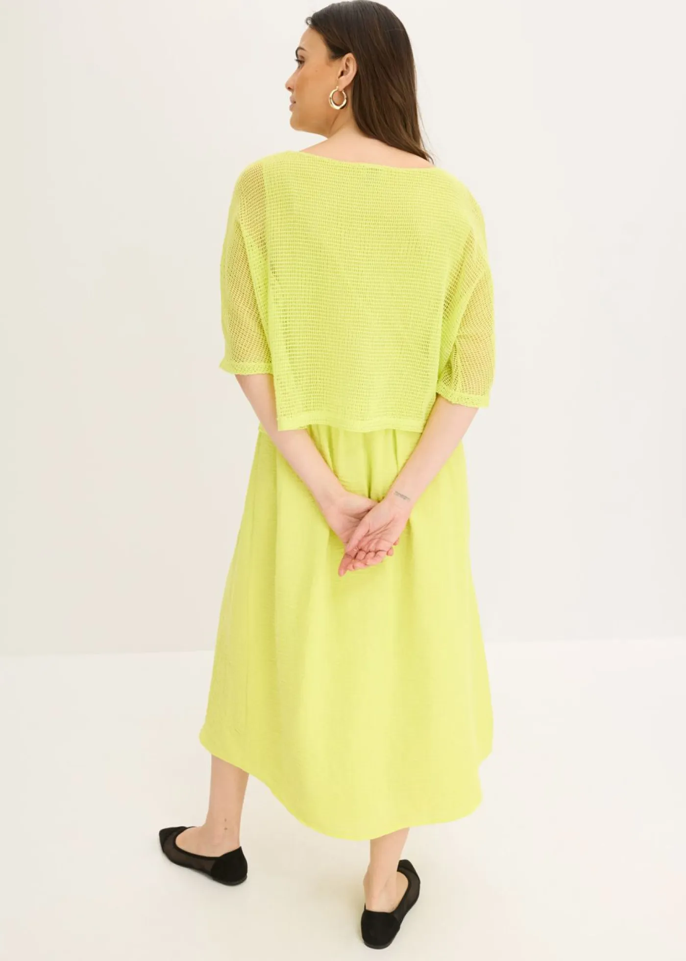 New Vestido de aspecto 2 en 1 Mujer Vestidos