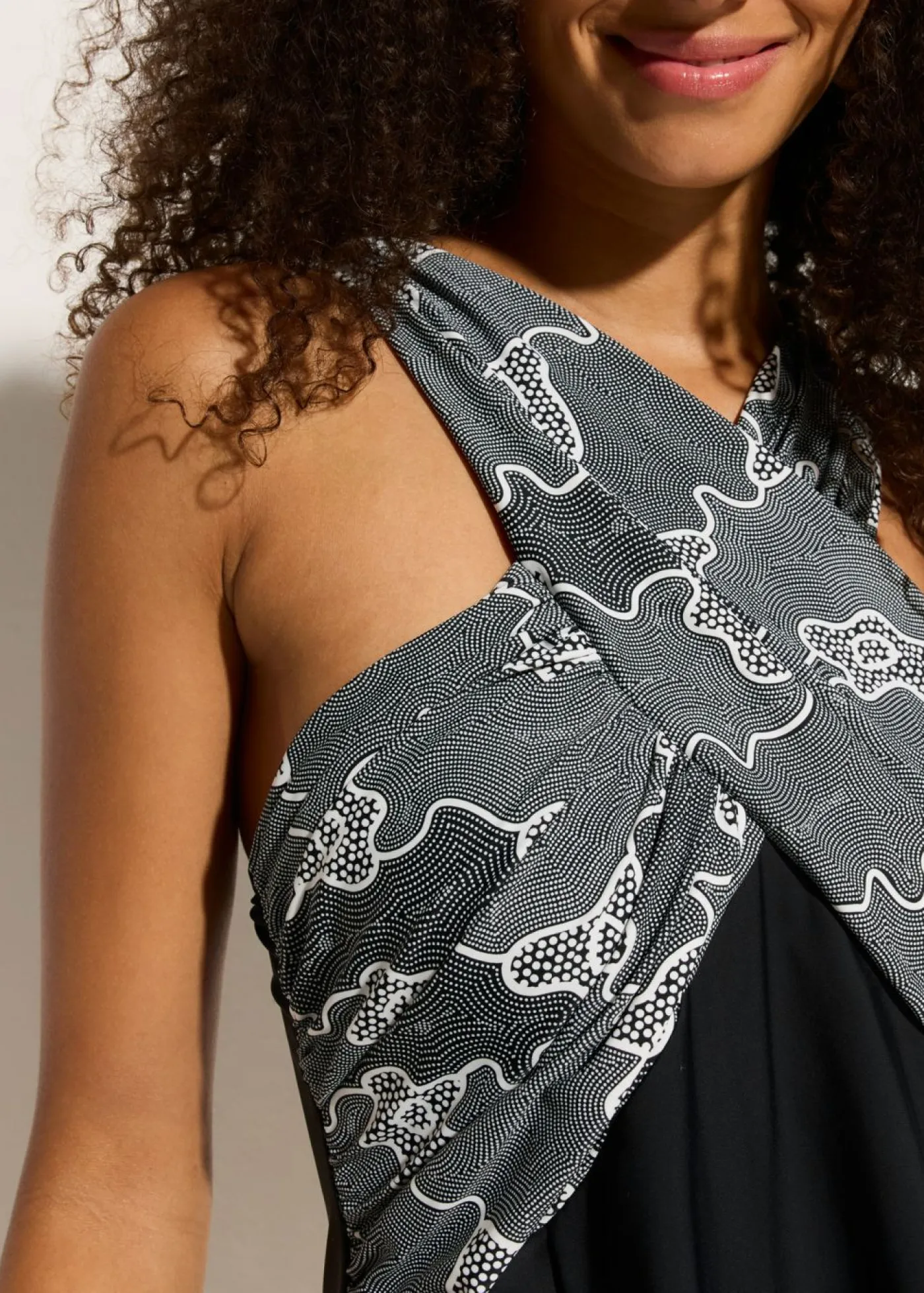 Sale Vestido de baño con aspecto cruzado Mujer Trajes De Baño