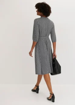 Hot Vestido de blusa en jersey con cordón (2 piezas) Mujer Vestidos|Novedades