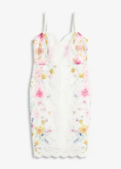 New Vestido de encaje con tirantes Mujer Vestidos|Ropa Elegante