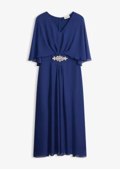 Discount Vestido de gasa con aplicación de piedras Mujer Vestidos|Ropa Elegante