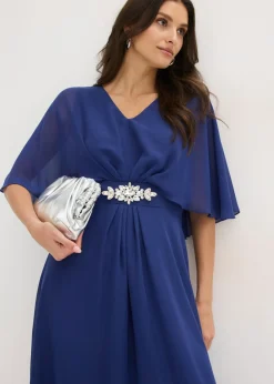 Discount Vestido de gasa con aplicación de piedras Mujer Vestidos|Ropa Elegante