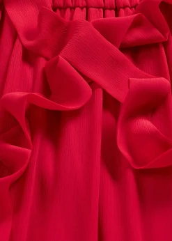 Online Vestido de gasa con detalles de lazo Mujer Vestidos|Ropa Elegante