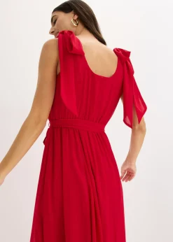 Online Vestido de gasa con detalles de lazo Mujer Vestidos|Ropa Elegante