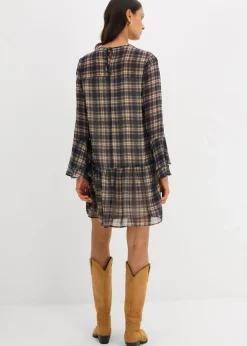 Sale Vestido de gasa con volantes Mujer Vestidos