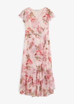 Sale Vestido de gasa con volantes Mujer Vestidos