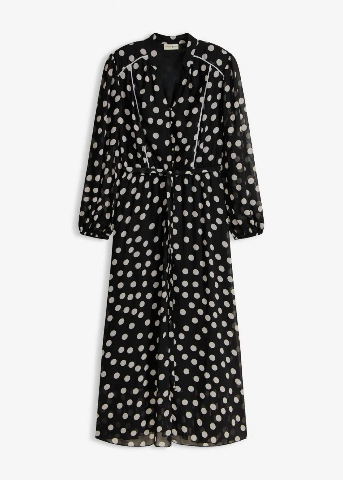 Hot Vestido de gasa estampado Mujer Vestidos