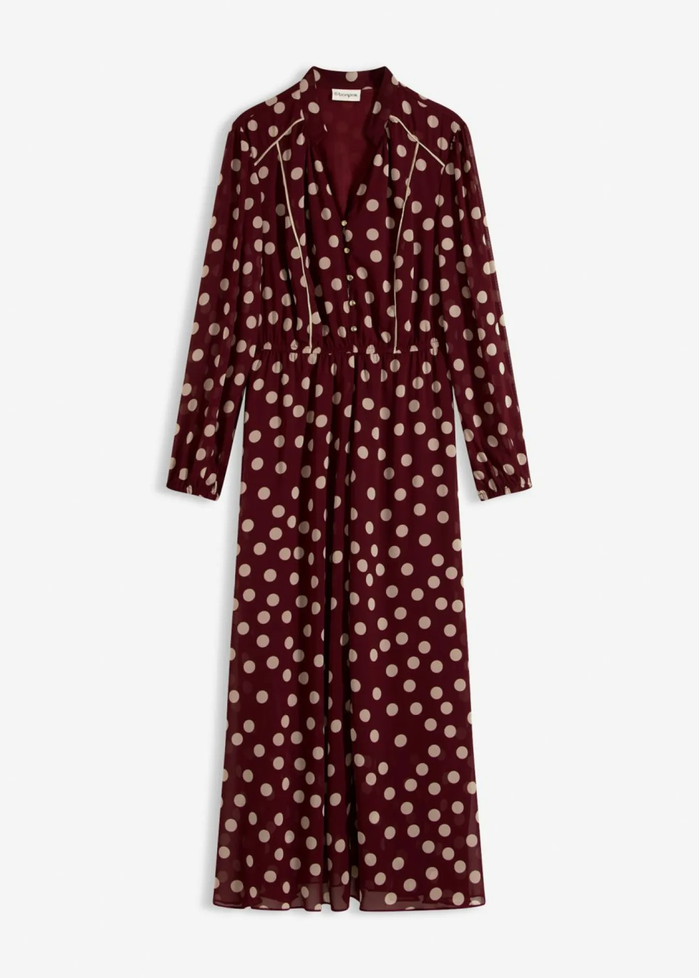 Sale Vestido de gasa estampado Mujer Vestidos