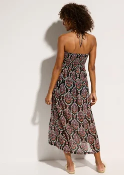 New Vestido de gasa para la playa Mujer Ropa De Playa|Vestidos