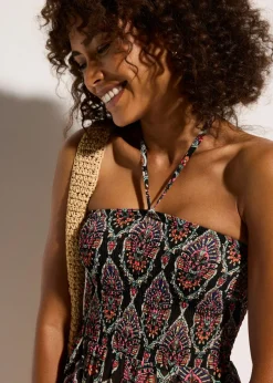 New Vestido de gasa para la playa Mujer Ropa De Playa|Vestidos