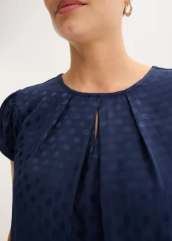 Best Vestido de jacquard con pinzas Mujer Vestidos
