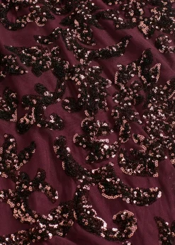 Online Vestido de lentejuelas con escote en la espalda Mujer Vestidos|Ropa Elegante
